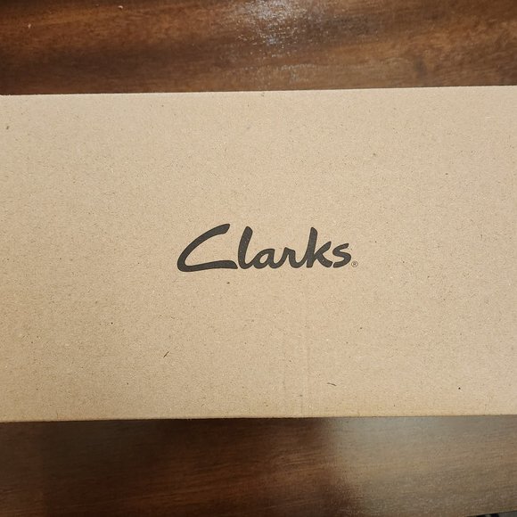 Clarks Women's Shoes Pure Viola Dark Tan Snake Skin Print Brown Leather Size 8.5 - Picture 9 of 10